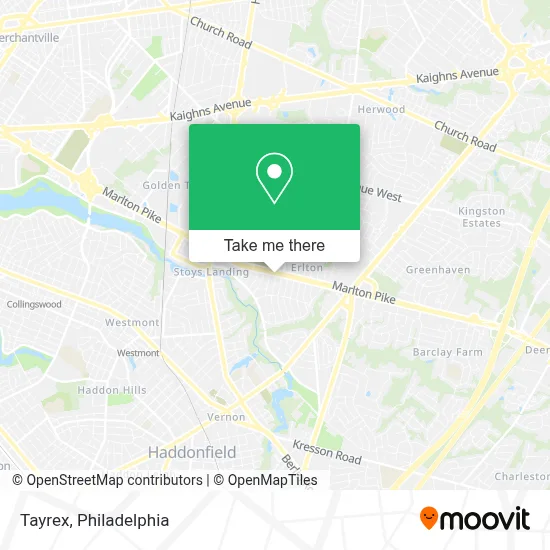 Tayrex map