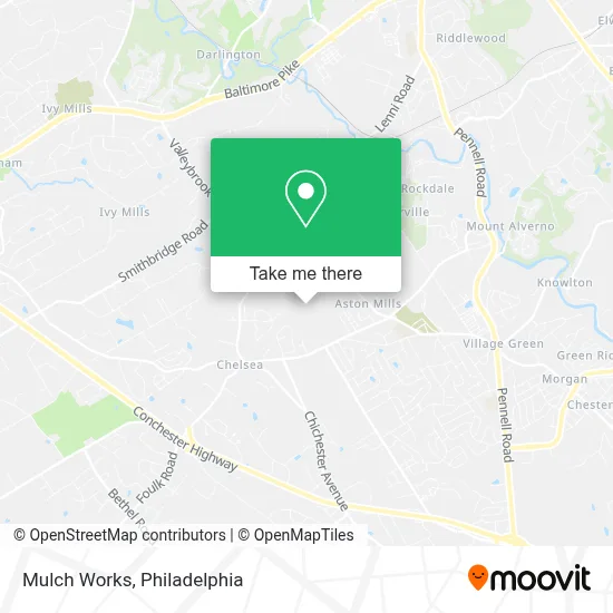 Mulch Works map