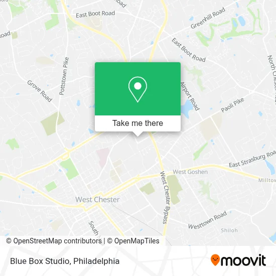 Blue Box Studio map
