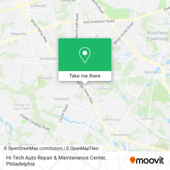Hi-Tech Auto Repair & Maintenance Center map
