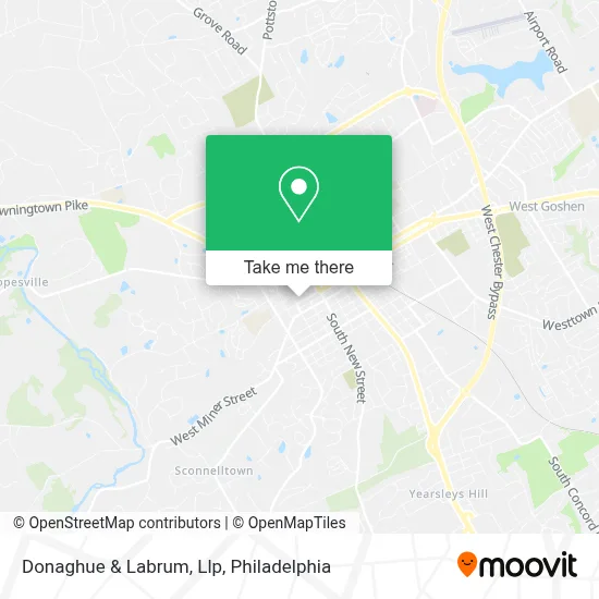 Donaghue & Labrum, Llp map