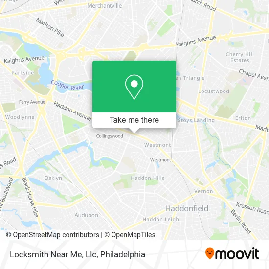 Locksmith Near Me, Llc map