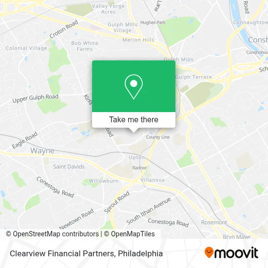 Clearview Financial Partners map