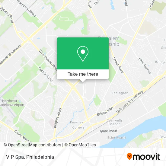 Vip Spa map