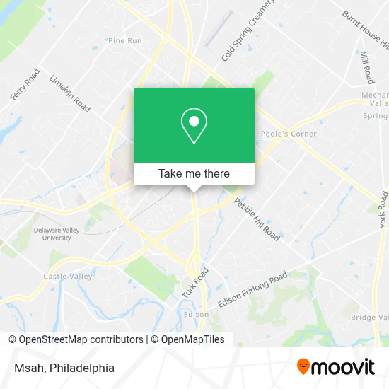 Msah map