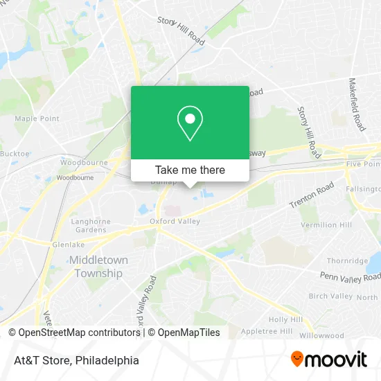 At&T Store map