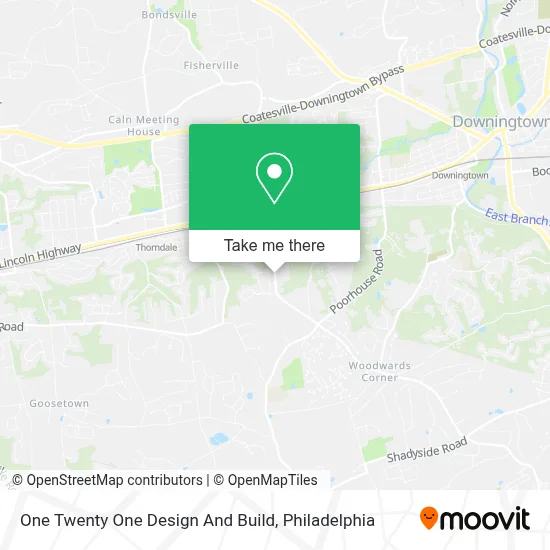 One Twenty One Design And Build map