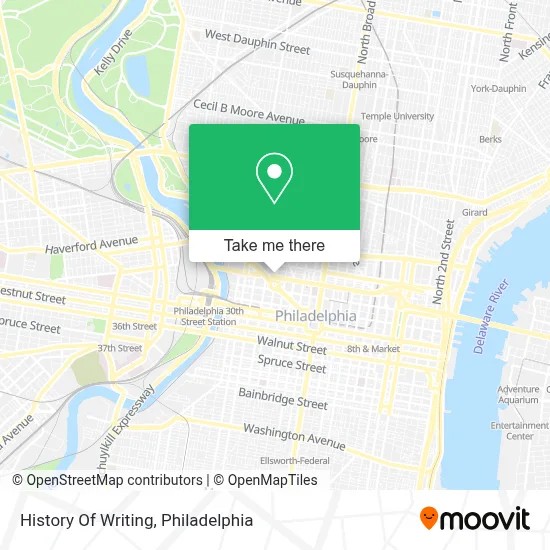 History Of Writing map