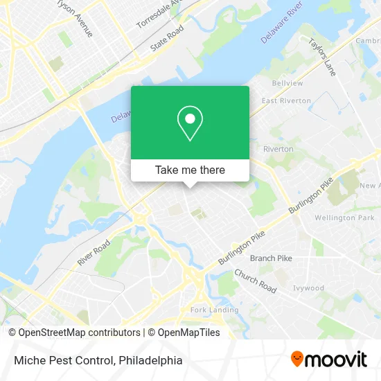 Miche Pest Control map