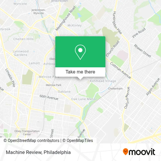 Machine Review map