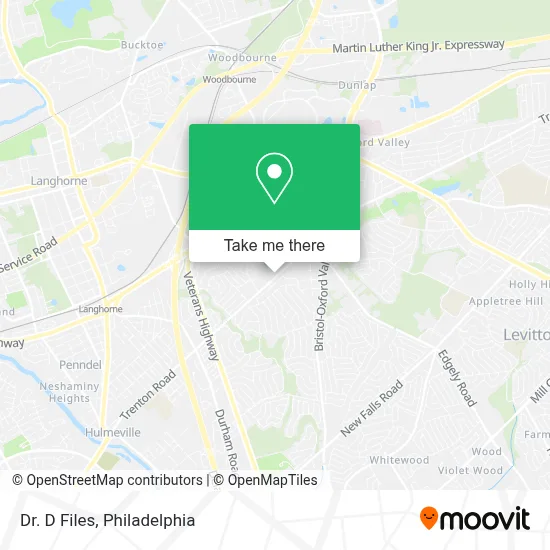 Dr. D Files map