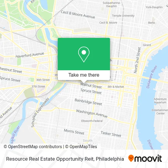 Resource Real Estate Opportunity Reit map