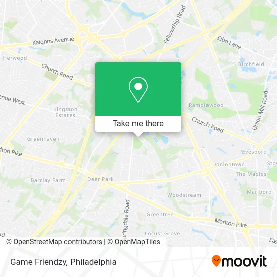 Game Friendzy map
