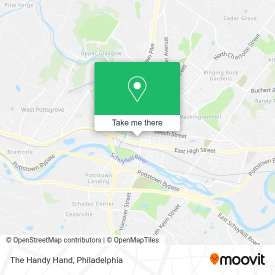 The Handy Hand map