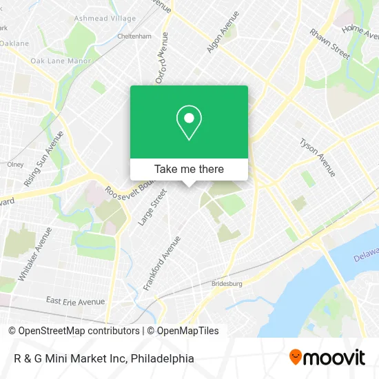 R & G Mini Market Inc map