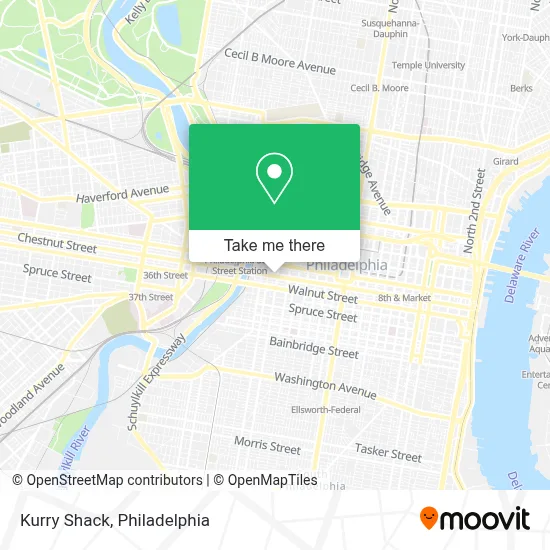 Kurry Shack map