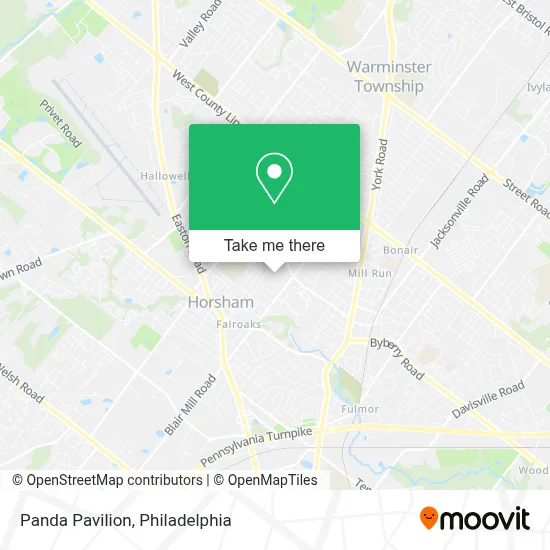 Panda Pavilion map