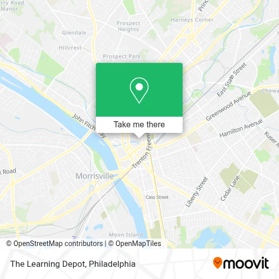 The Learning Depot map