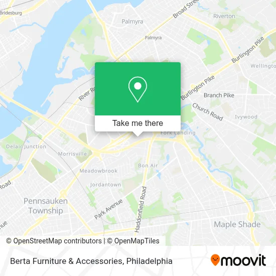 Berta Furniture & Accessories map