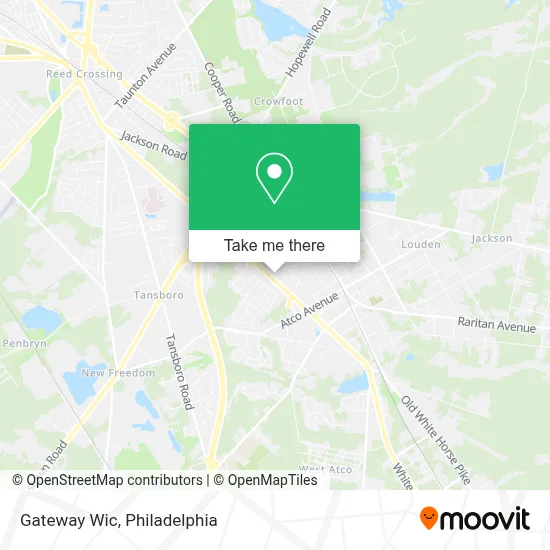 Gateway Wic map