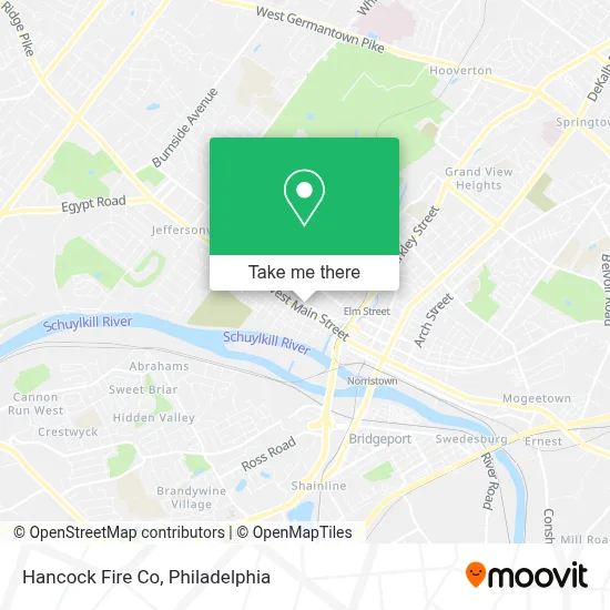 Hancock Fire Co map