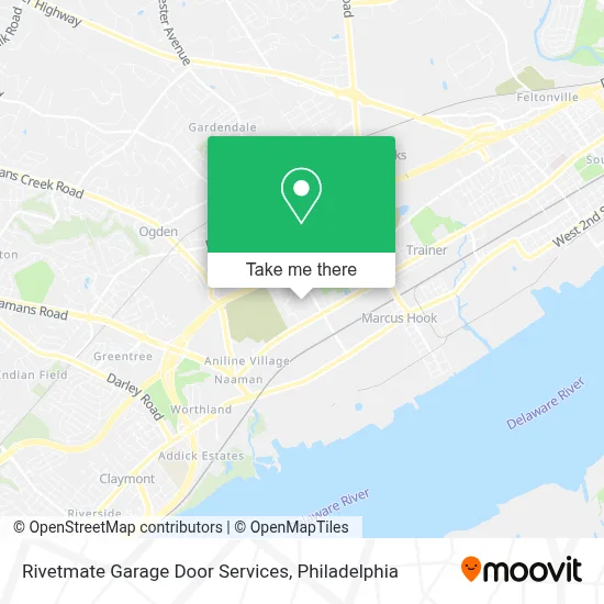 Rivetmate Garage Door Services map