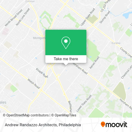Andrew Randazzo Architects map
