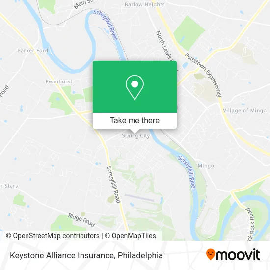 Keystone Alliance Insurance map