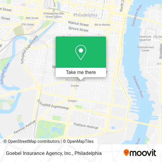 Goebel Insurance Agency, Inc. map