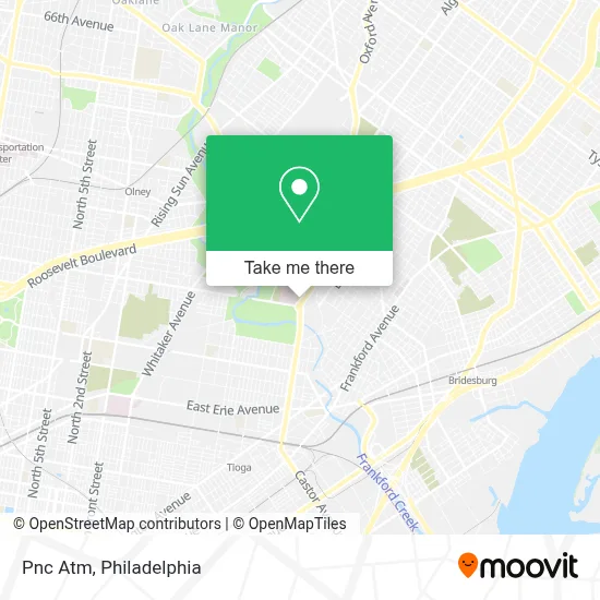Pnc Atm map
