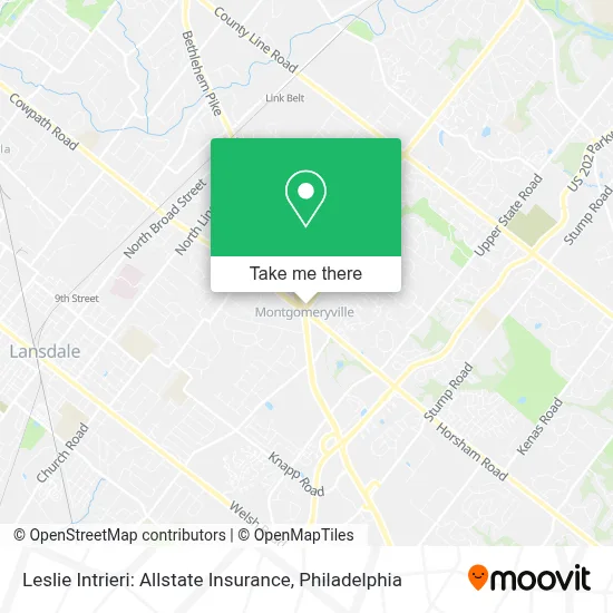 Leslie Intrieri: Allstate Insurance map