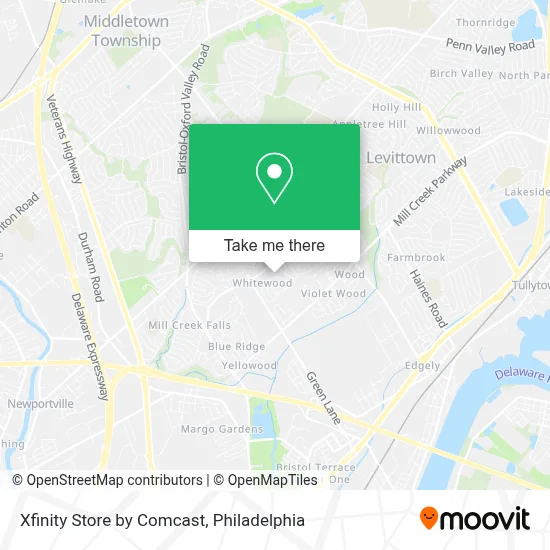 Xfinity Store by Comcast map