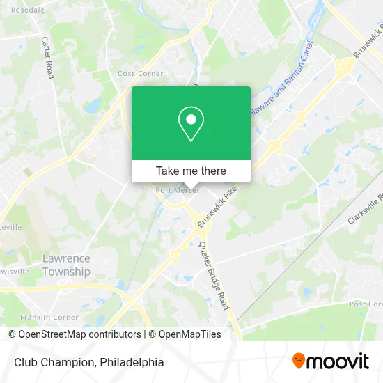 Club Champion map