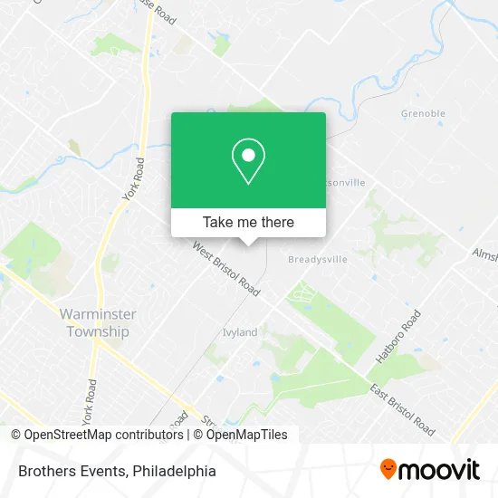 Brothers Events map
