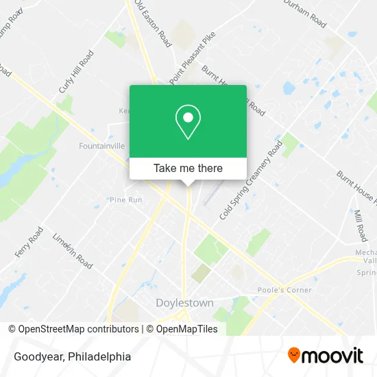 Goodyear map