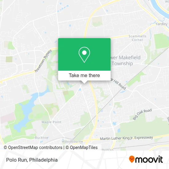 Polo Run map