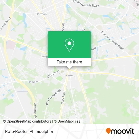 Roto-Rooter map