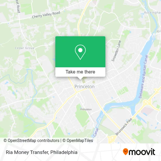 Ria Money Transfer map