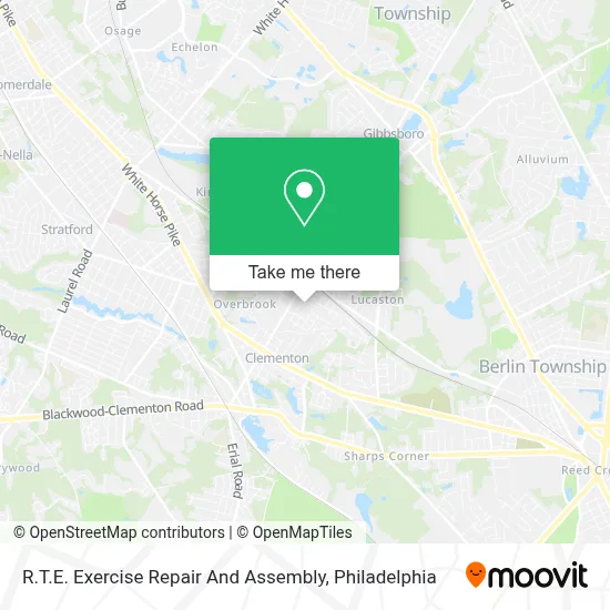R.T.E. Exercise Repair And Assembly map