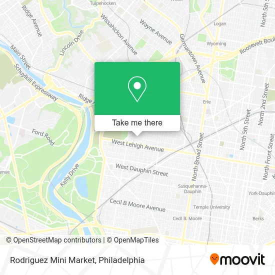 Rodriguez Mini Market map