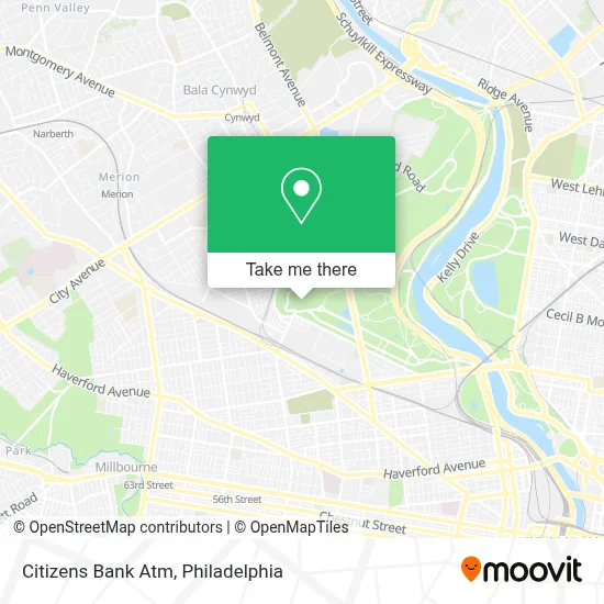 Citizens Bank Atm map
