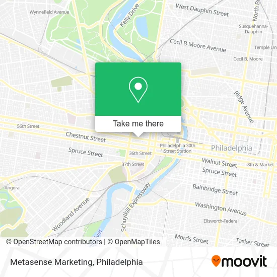 Metasense Marketing map