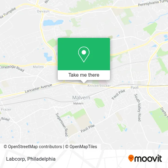 Labcorp map