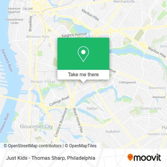 Just Kids - Thomas Sharp map