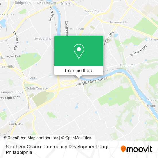 Southern Charm Community Development Corp map