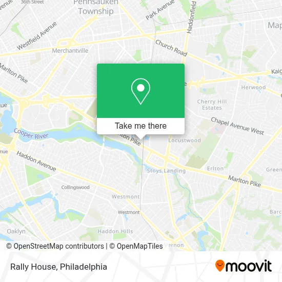 Rally House map