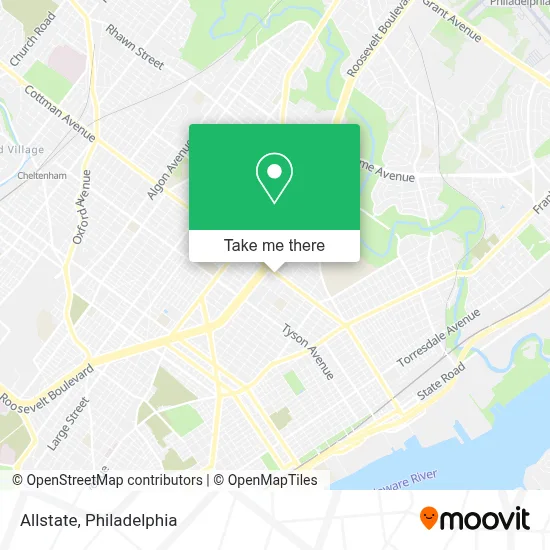 Allstate map