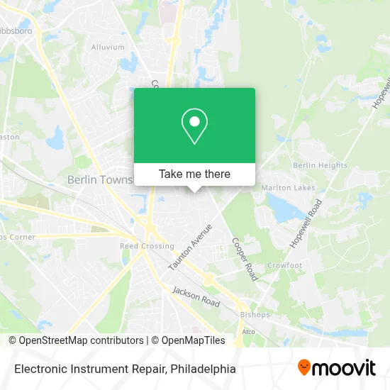 Electronic Instrument Repair map