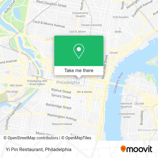 Yi Pin Restaurant map