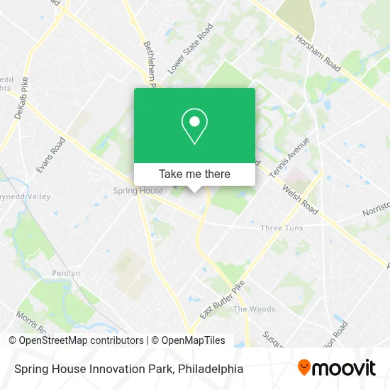 Spring House Innovation Park map
